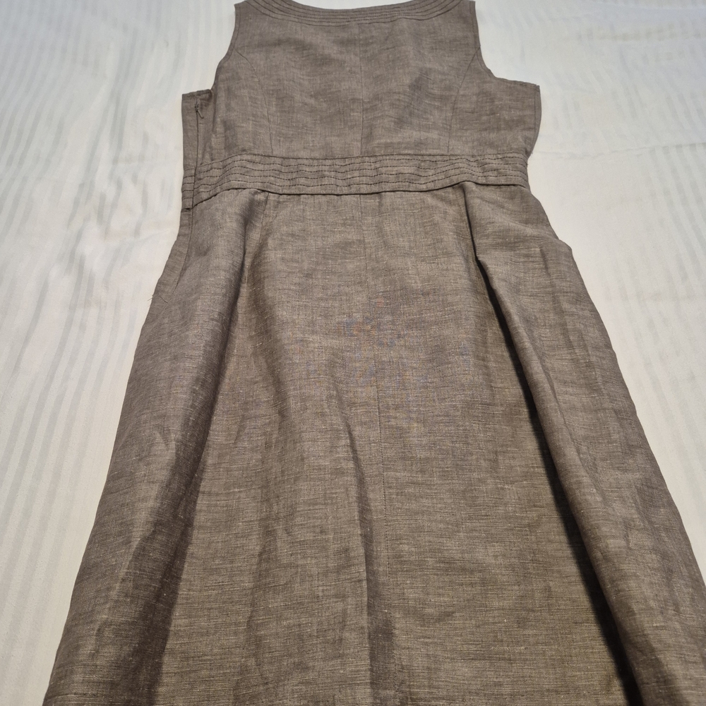 Willi Smith Brown Textured Dress - Picture 4 of 5